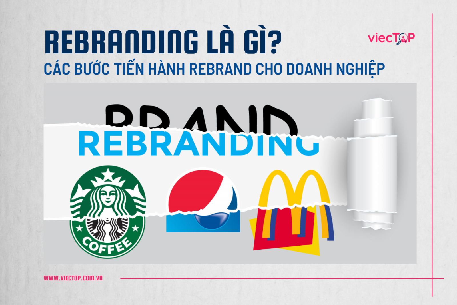 Rebranding là gì? Các bước tiến hành Rebrand cho doanh nghiệp?