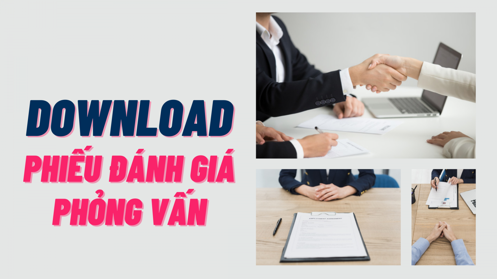 Download Phiếu đánh giá phỏng vấn