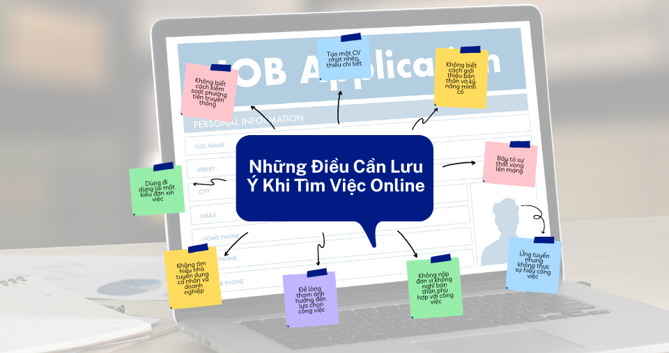 Những Điều Cần Lưu Ý Khi Tìm Việc Online