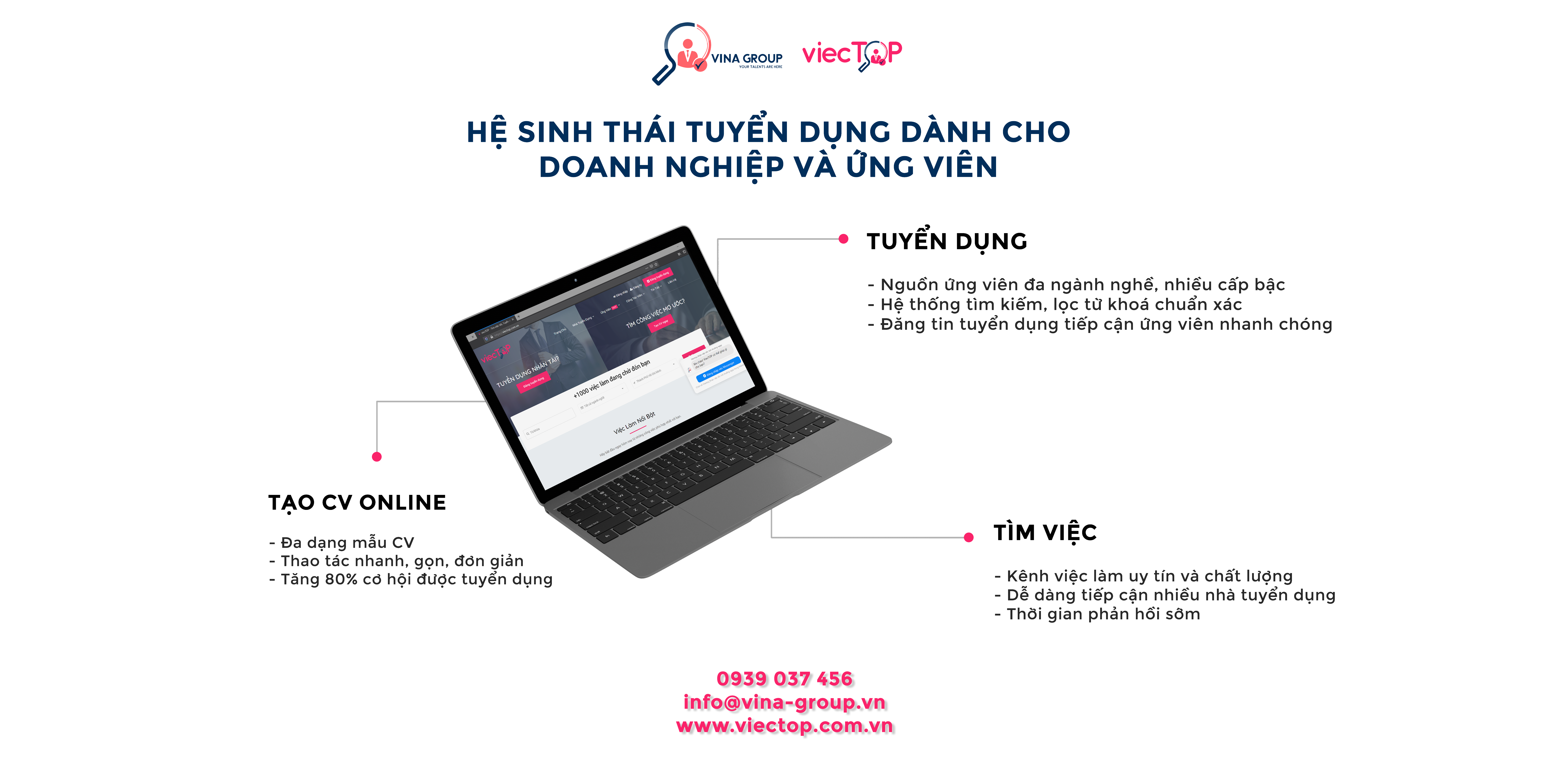 Liên hệ viecTOP